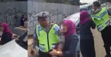 dora natalia cakar polisi lalin