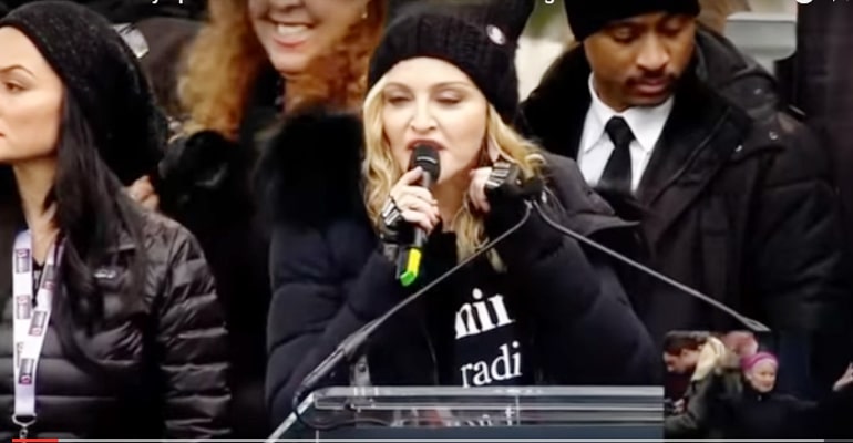 Madonna: Saya Berpikir Ledakkan Gedung Putih