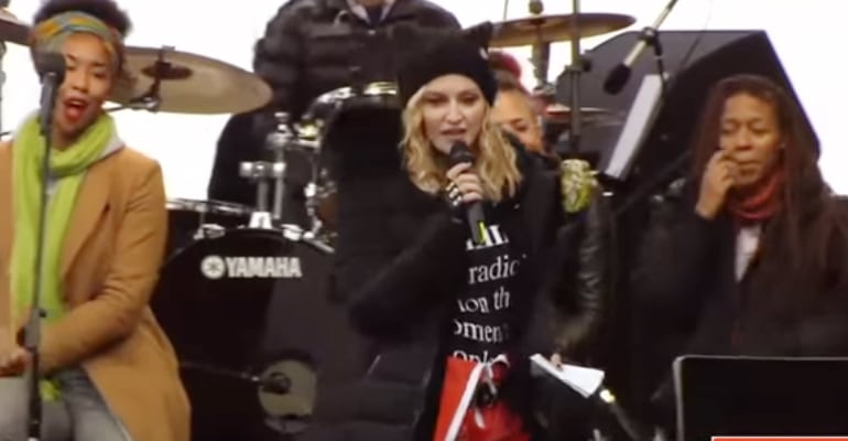 Madonna Melawan Donald Trump (Pidato Lengkap)