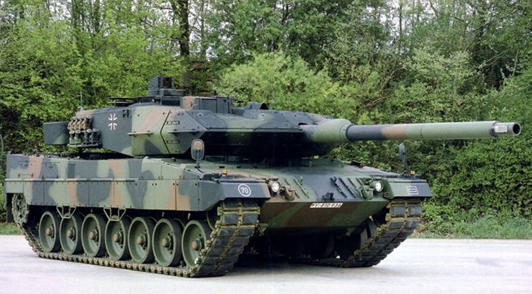 leopard tank tempur utama militer jerman