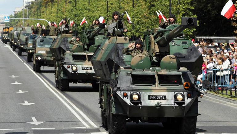 8 Militer Terkuat di Eropa 45 parade tank polandia