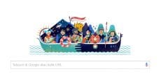 Google Doodle HUT Indonesia ke-72