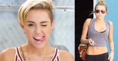 perut indah Miley Cyrus menciptanya menjadi salah satu selebriti terkenal di dunia